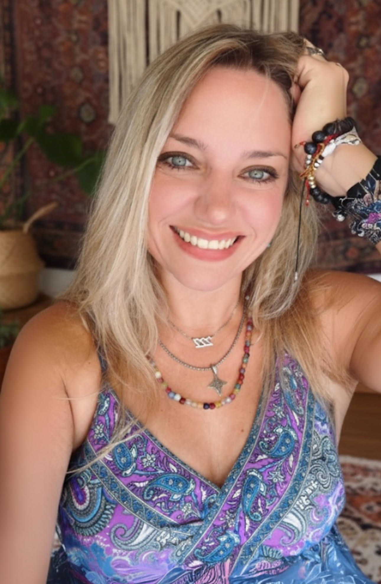Noe Plebani, fundadora de Mamá Medita